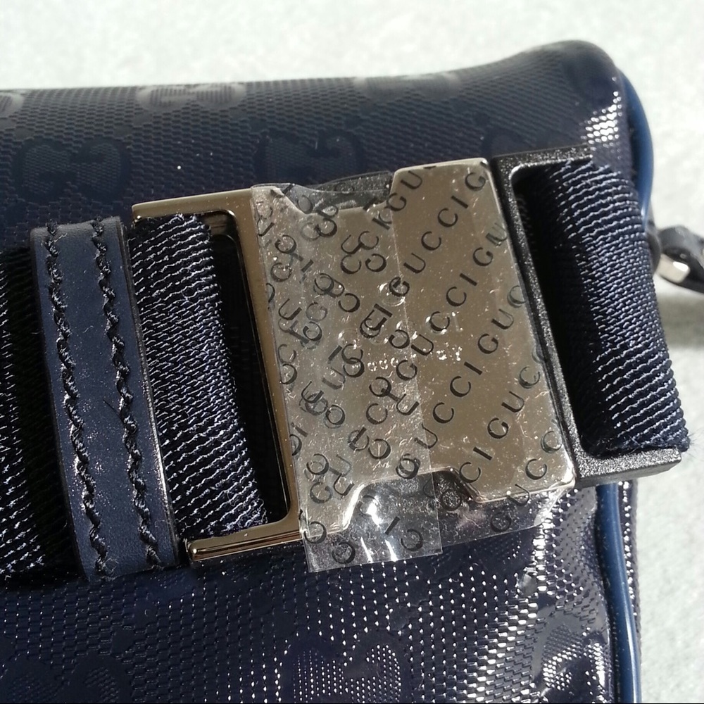 NWT Authentic Gucci GG Plus Zip Belt Purse Bag - Picture 5 of 10